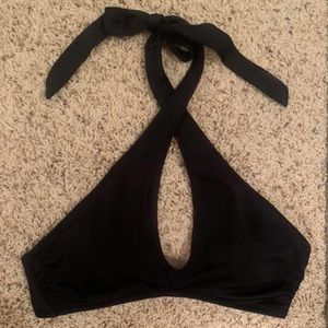 Black PINK bikini top tie